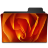 Orange Rose Icon